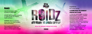 Roidzs Pre Workout Smash it Up Formula 300g