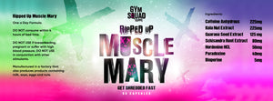 Gym Squad Supps Ripped Up Muscle Mary 60 Capsules