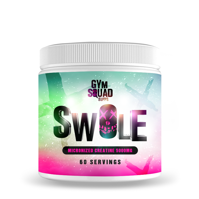 Gym Squad Supps Super Micronized Creatine Monohydrate 60 Servings