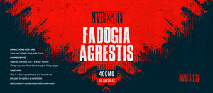 Nvrenuf Fadogia Agresis 60 Capsules