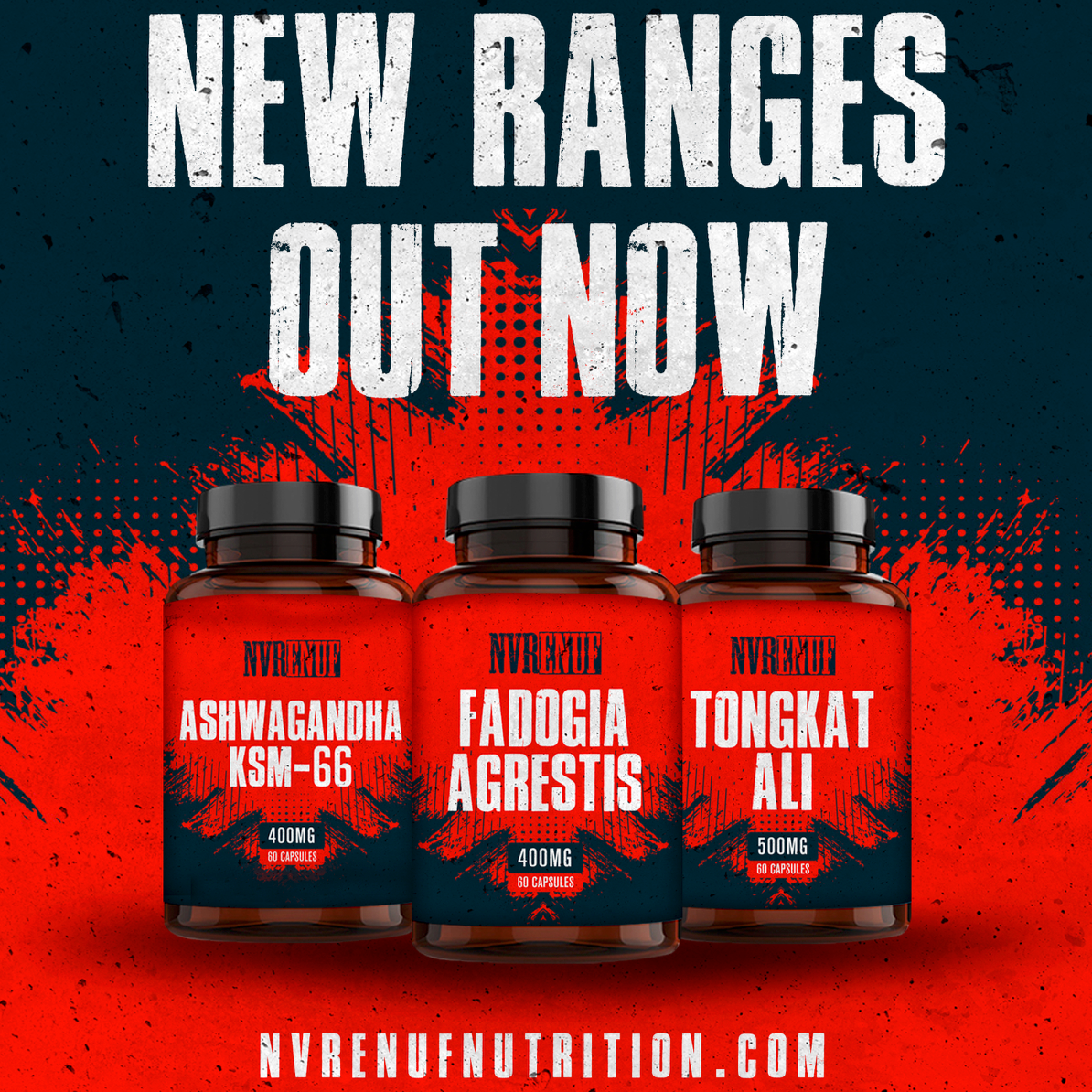Nvrenuf Nutrition Natural Anabolic Stack