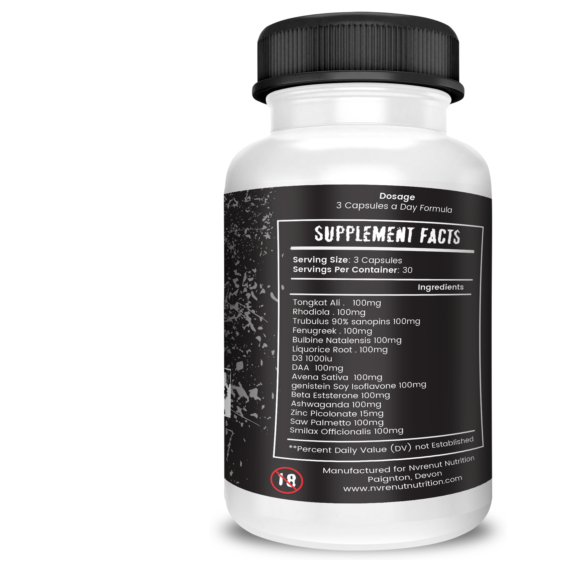 incredible natural anabolic testosterone booster by Nvrenuf Nutrition