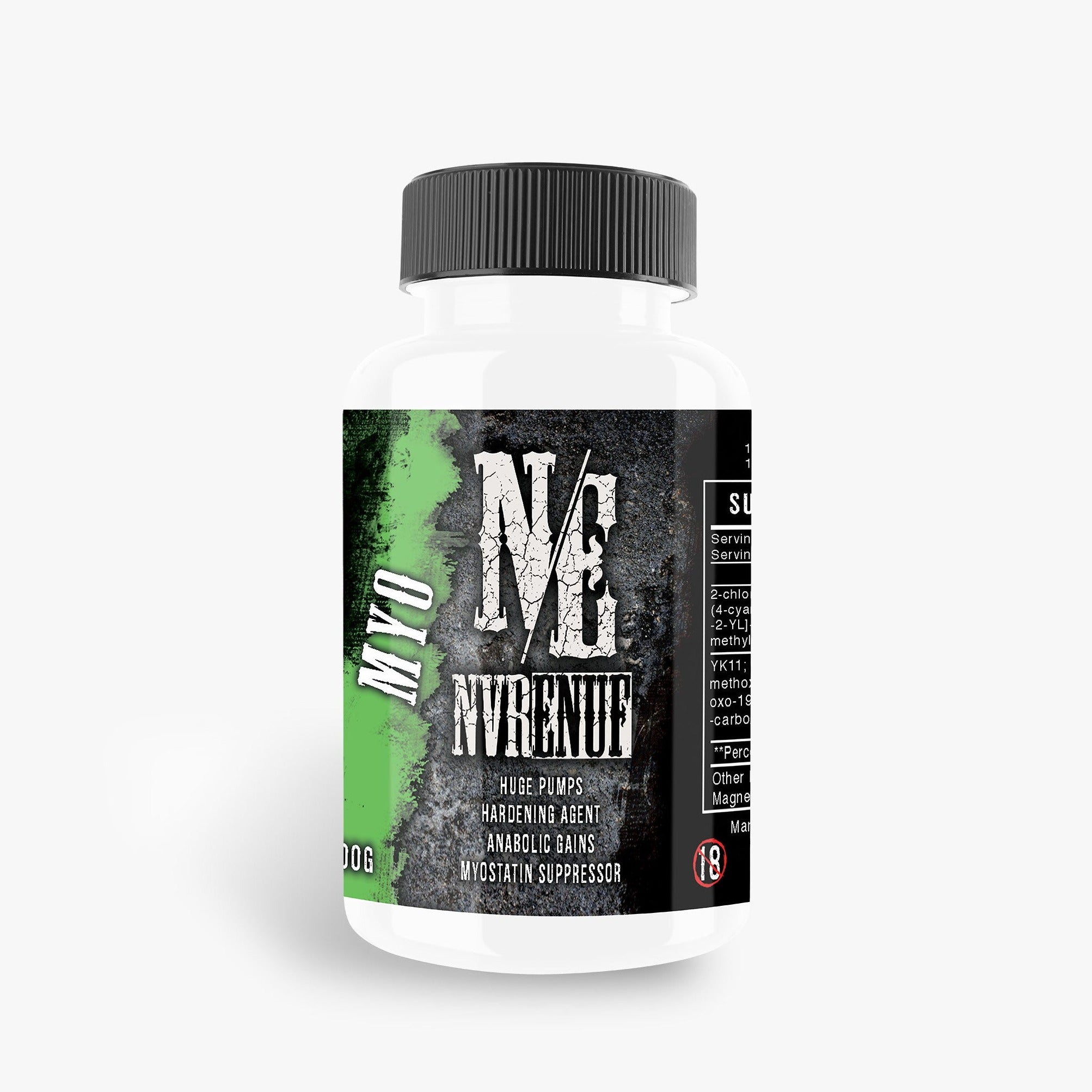 MYO  (Rad 140 and YK-11) by NVRENUF Nutrition for size strength and muscle hardness.
