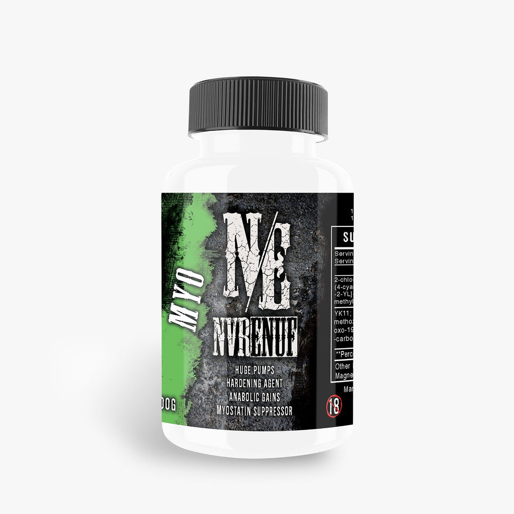 MYO  (Rad 140 and YK-11) by NVRENUF Nutrition for size strength and muscle hardness.