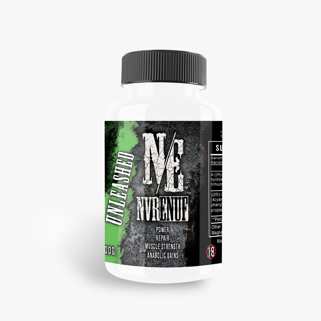 UNLEASHED - Strength and Mass Anabolic Compound by NVRENUF Nutrition