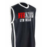 Nvrenuf Gym Wear Basketball Tee BLACK